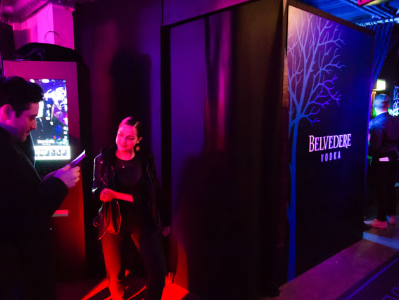bullet time light painting booth